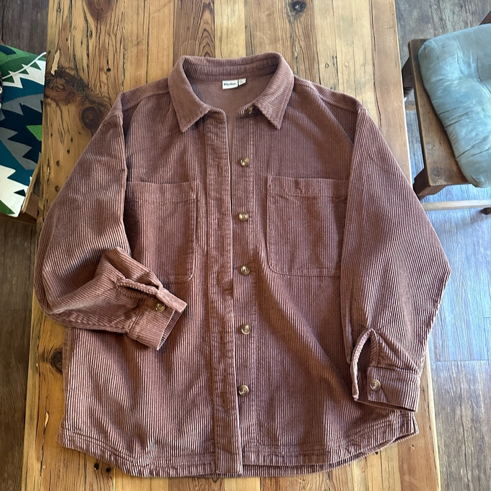 Rhythm corduroy long sleeve shirt